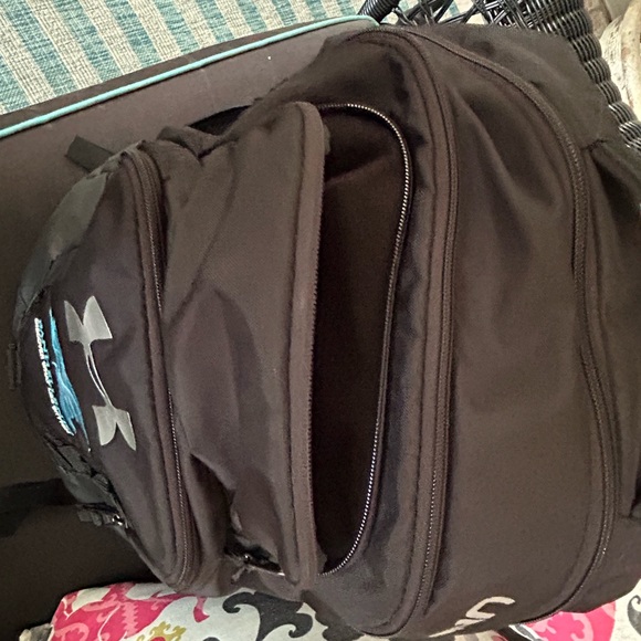 UNDER ARMOUR Storm Recruit Black Steel Panhellenic Custom Backpack 33L - Picture 6 of 12